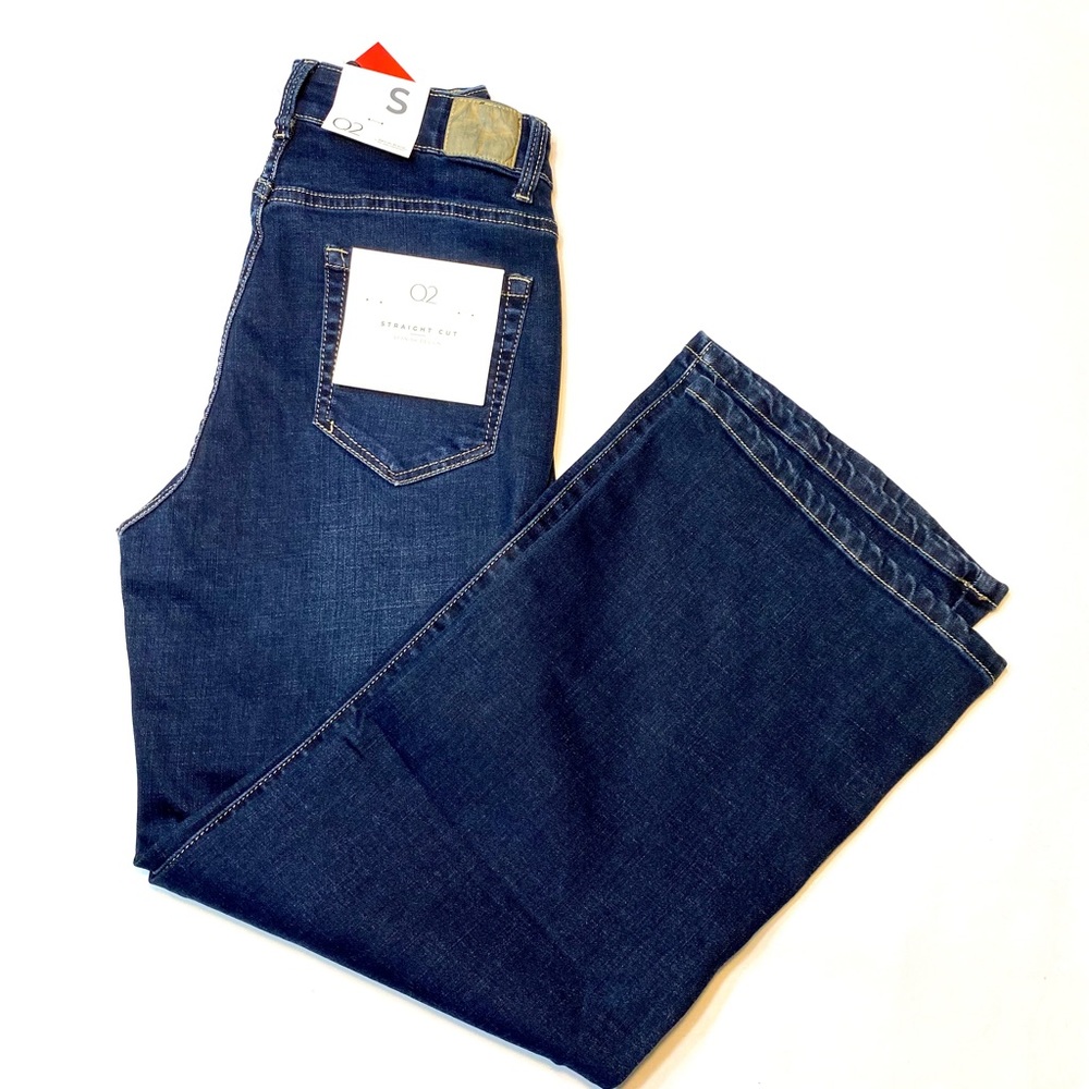 Q2 Straight Cut Premium Denim Stretch Jeans